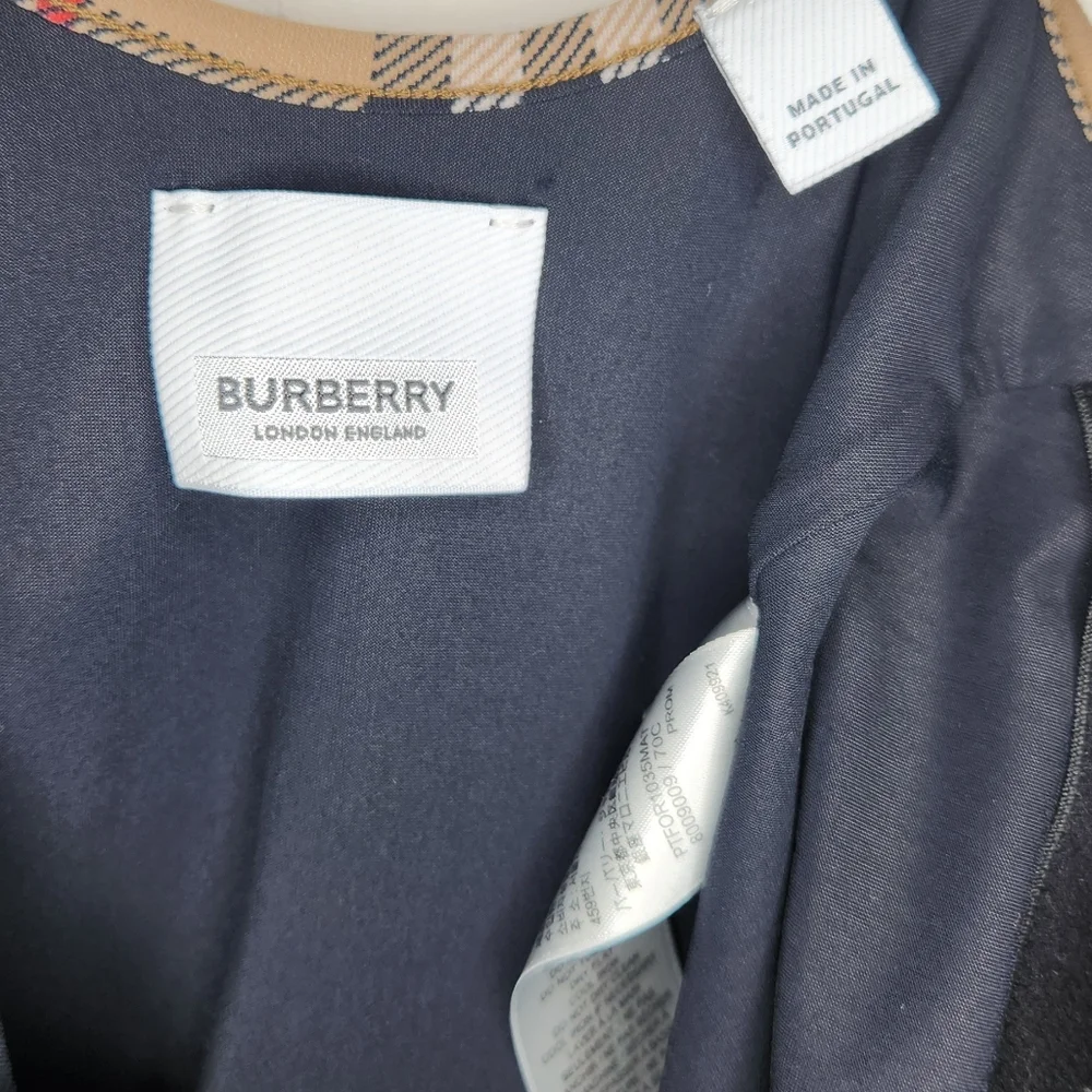 🔥 BURBERRY Check One-Piece Swimsuit | Size S | Designer Swim Bodysuit 🔥 - Picture 3 of 8